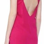 Alice + Olivia Trina Bow Back Silk Shift Dress Photo 1