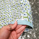 Boden Blue Floral Midi Skirt Green Size 10 Photo 11