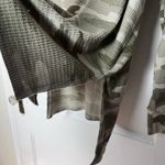 American Eagle  Waffle Knit Camouflage V-neck Oversized Long Sleeve Shirt XS Photo 3