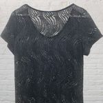 Alexa & Stella Black Crochet Mesh Swim Cover Photo 4