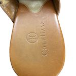 Cole Haan Kenna Clog Leather Slide In Wood Heel Platform Mules Sz 7.5 Rivets Photo 6