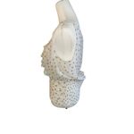 White House | Black Market White Tan Sleeveless Top Medium Photo 2