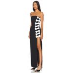 Atoir Black and White The Selma Dress Midi Bow Dress Size 4 Photo 2