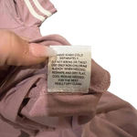 C Short‎ Sleeve Crew Neck Striped Trim Rose Pink T Photo 5