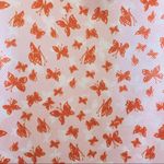 Urban Outfitters Pink & Orange Butterfly Sateen Mini Dress Photo 4