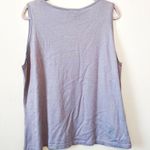 Angel Apparel Tank Top Denim Blue Knit Scoop Neck Sleeveless Top Sz 3X NWT Photo 10