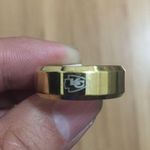Gold Titanium Kansas City Chiefs Ring Photo 4