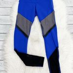 Alo Yoga  Sheila blue black Colorblock leggings Photo 2