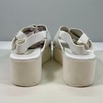 Vince Platform Sling Back Sandals Womens 7 White Photo 3