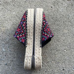 American Eagle  Embroidered Mule Platform Espadrille Shoes size 8 Photo 3