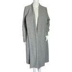 Lavish Lice Lavish Alice Gray Tie Front Knot Wrap Coat US 4 UK 8 Belted Minimalist Chic Photo 1