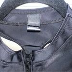 Chromat Swim Bra Top in Black Zip Front Size Medium Photo 2