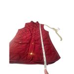 Adrienne Vittadini  Womans Quilted Vest Sz S Wine NWT Photo 5