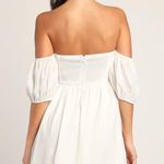 Lulus White Mini Dress Photo 2
