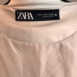ZARA Beige Faux Jacket size S Photo 2