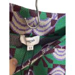 NWT Suncoo Jasper Pants β Vert Viscose Knit Jacquard, Size T1 (US S) Green Photo 4