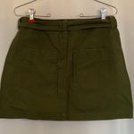 Indigo Rein Olive Green Utility Skirt Photo 2