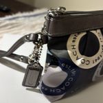 Coach Navy and Silver Wristlet Photo 5