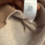 TNA Cozy Crew Fleece Cropped Sweatshirt Brown Photo 4