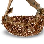 Sequin Beaded Evening Handbag Gold Photo 3