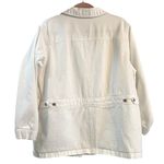 Roaman’s Jean Jacket White 18W Plus Size Photo 2
