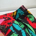 Liz Claiborne VTG Pleated Midi Skirt Floral Rose colorful Sz 10 y2k cottage boho Photo 6