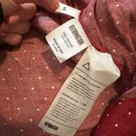 Reformation Scarlet Blouse with White Dots Photo 5