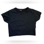 Aerie Offline by Black Sidewalk Seamless Cropped Crewneck T-Shirt Photo 4