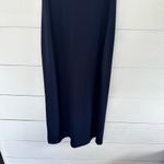 Gap Vintage  Women’s Large Navy Blue Crossover Spaghetti Strap Maxi Dress Y2K Photo 4