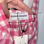 Finders Keepers  Gigi Pink Gingham Sleeveless Dress Photo 5