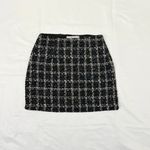 Abercrombie & Fitch  Tweed Mini Skirt - Black/White - XS Photo 6