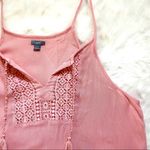 Aerie Flowy Pink Tank Blouse Photo 1