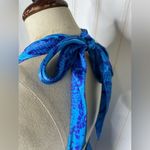 French Connection  Silk Snake Print Halter Dress 436 Photo 8