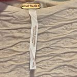 Free People Bringing Sexy Back Champagne Textured Beaded Mini Dress - size Small Photo 8