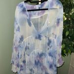 Young Fabulous and Broke Rosa Mini Dress Tie Dye Sheer Size Small Photo 1