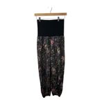 Lululemon  Women’s Om Mesh Jogger Pants Floral Sport Black Multi Size 2 Photo 7