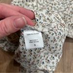 Etophe studios  Women’s Sz Small Blouse Cropped Floral Print Button Boho Cottage Photo 8