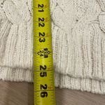 Free People  Cream Cable Knit Sweater Photo 7