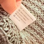 Avalin long button front long sleeve sweater acrylic / wool floral crochet knit Brown Size M Photo 7