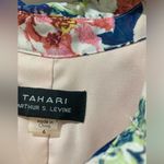 Tahari  Floral Midi Dress with Belt Size 6 Photo 4