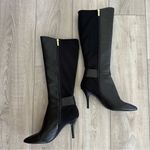 Tahari  Kailee Black Heeled Boots with Buckle Detail 7.5 Photo 1