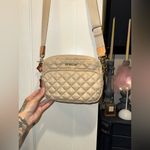 MZ Wallace NWOT Nordstrom MZ WallaceSmall Metro Quilted Nylon Camera Bag In Buff Photo 6