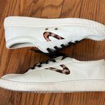 Tretorn Anthropologie  Nylite Plus Sneaker Leather Shoe White Women's 9M leopard Photo 0