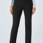 Halara Work Pants FLEX High Waisted BLACK Slim Ankle Back & Side Pocket XS P NWT Photo 0