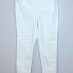 NYDJ  White Ankle Jeans Size 8 NWT Photo 0