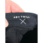 American Eagle  AEO Twill Tomgirl Black Pants Womens 0S Stretch Casual Classic Photo 5