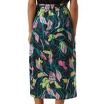 VERO MODA Ulina Floral Wrap Skirt - Black Tropical S Photo 2