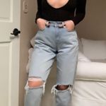 American Eagle Wide Leg Distressed Jeans Photo 0