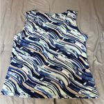 JM Collection  twin set. Blouse with sheer open front cardigan. Size PL Photo 2