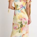 Baltic Born Yellow Floral Allegra Off Shoulder Maxi Dress Photo 1
